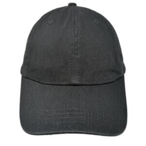 GoDaddy Slideback Baseball Cap Black One Size Adjustable Paramount Apparel